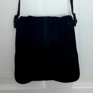 Vintage Coach Crossbody Bag, Black, Style 6253